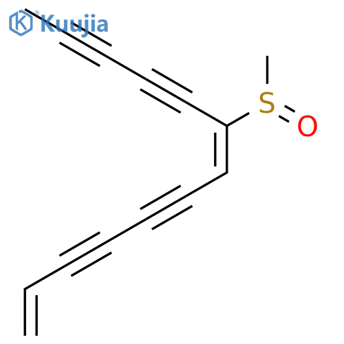 (Z)-8-(Methylsulfinyl)-1,7-tridecadiene-3,5,9,11-tetrayne structure