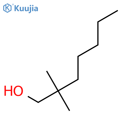 2,2-dimethylheptan-1-ol structure