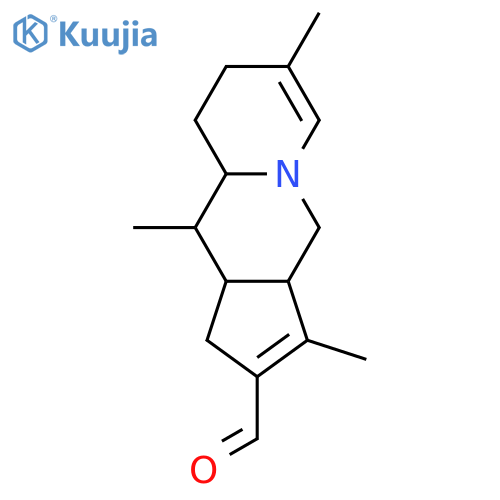 Dendrobates Alkaloid 251F; 2,3,6,7-Tetradehydro, aldehyde structure