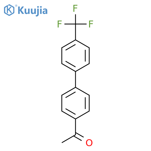 1-{4-4-(Trifluoromethyl)phenylphenyl}ethan-1-one structure