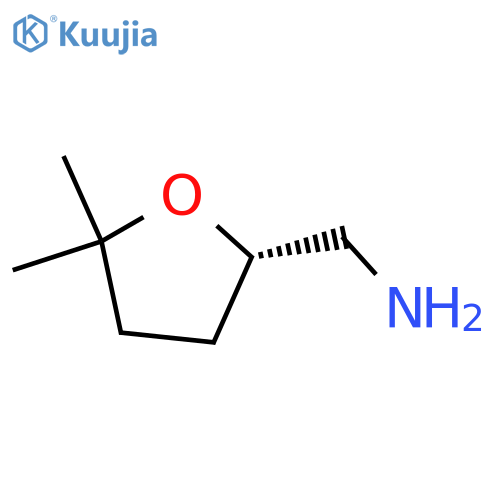 [(2S)-5,5-dimethyloxolan-2-yl]methanamine structure