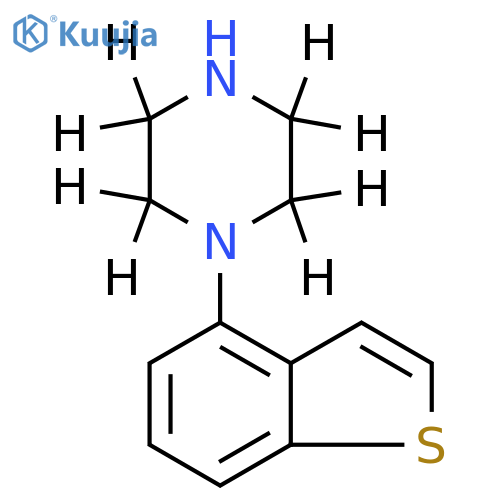 1-Benzobthien-4-yl-piperazine, d8 structure