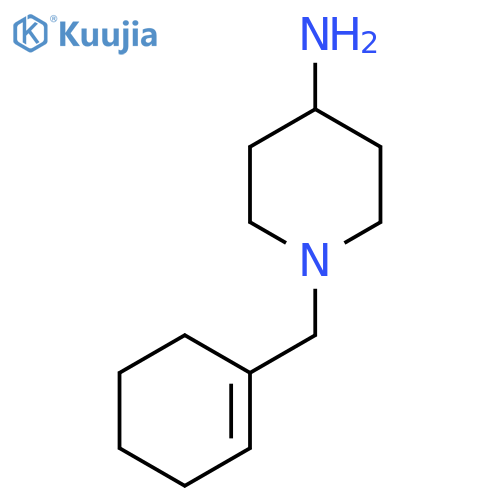 1-(Cyclohex-1-en-1-ylmethyl)piperidin-4-amine structure