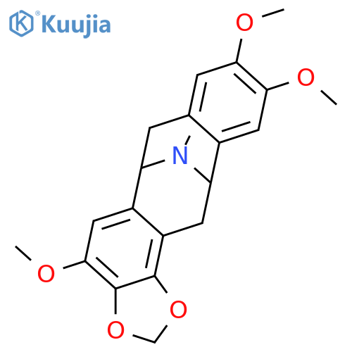 Benzo[5,6]cycloocta[1,2-e]-1,3-benzodioxol-6,12-imine,6,7,12,13-tetrahydro-4,9,10-trimethoxy-14-methyl-, (6S)- structure