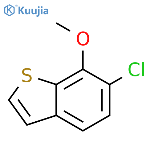 6-Chloro-7-methoxy-1-benzothiophene structure