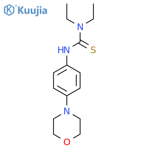N,N-Diethyl-N'-(4-morpholin-4-ylphenyl)thiourea structure