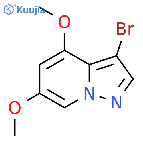 3-Bromo-4,6-dimethoxypyrazolo[1,5-A]pyridine structure