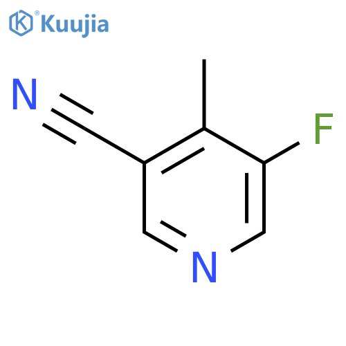 5-Fluoro-4-methylnicotinonitrile structure