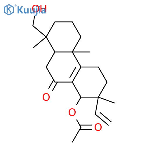 7,14-Dihydroxy-8,15-isopimaradien-18-oic acid; (7α,14α)-form, 7-Ketone, 18-alcohol, 14-Ac structure