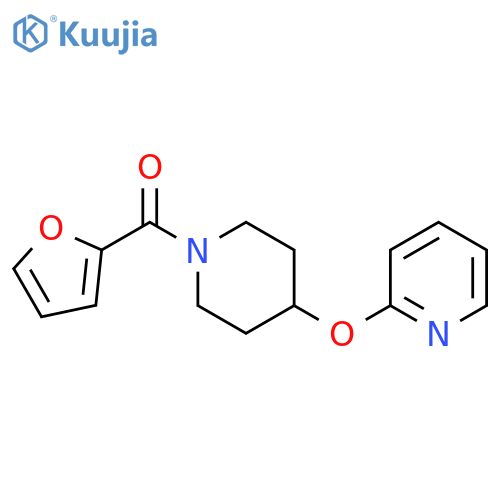 2-{[1-(furan-2-carbonyl)piperidin-4-yl]oxy}pyridine structure