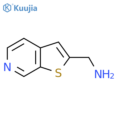 {thieno2,3-cpyridin-2-yl}methanamine structure