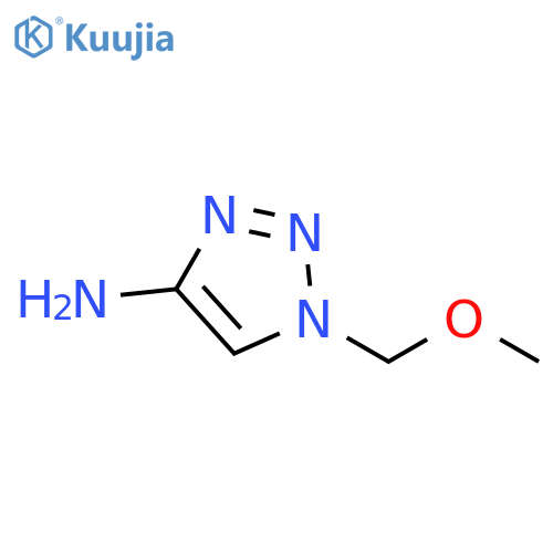 1H-1,2,3-Triazol-4-amine, 1-(methoxymethyl)- structure
