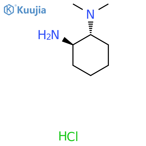 trans-N1,N1-Dimethylcyclohexane-1,2-diamine hydrochloride structure