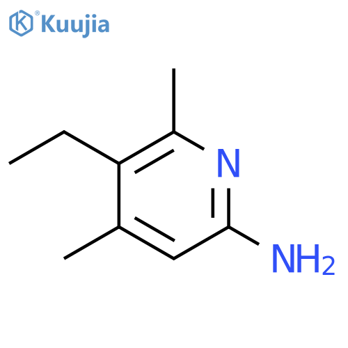 2-Pyridinamine,5-ethyl-4,6-dimethyl- structure