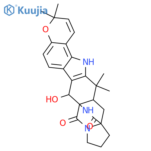 Stephacidin A; (+)-form, 6-Epimer, 21R-hydroxy structure