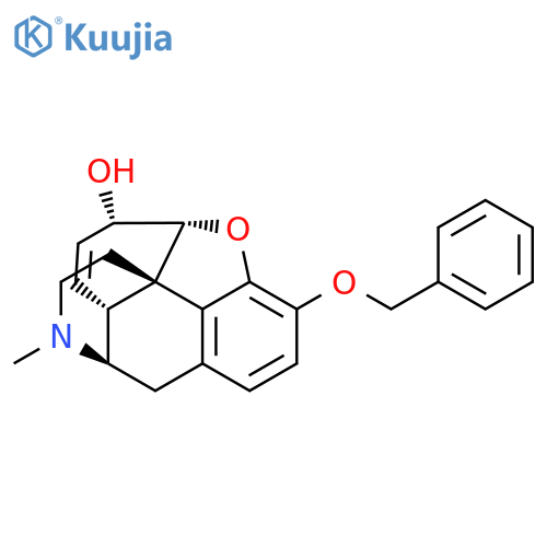 Morphinan-6-ol,7,8-didehydro-4,5-epoxy-17-methyl-3-(phenylmethoxy)-, (5a,6a)- structure