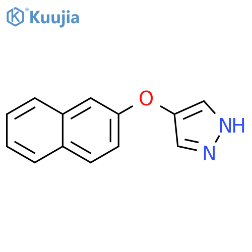 4-(Naphthalen-2-yloxy)-1H-pyrazole structure