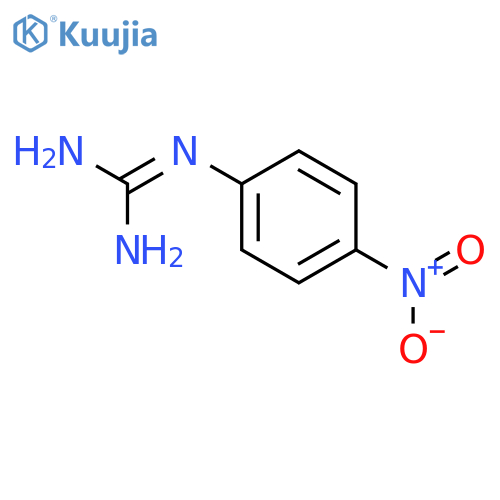 1-(4-Nitrophenyl)guanidine nitrate structure