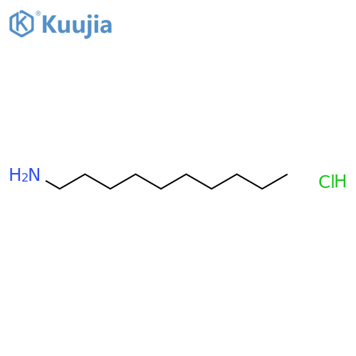 1-Decylamine Hydrochloride structure