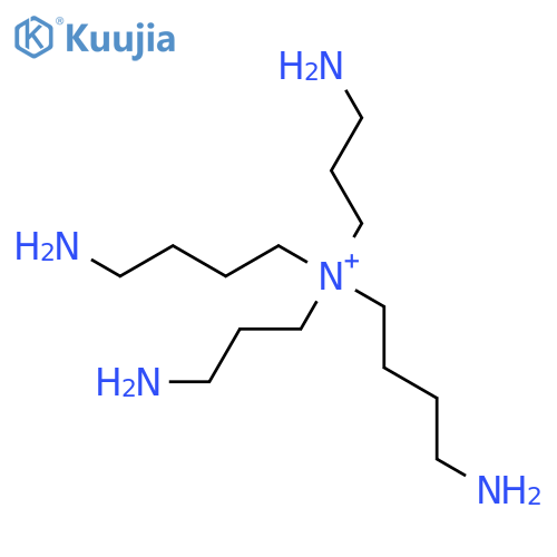 Bis(4-aminobutyl)bis(3-aminopropyl)ammonium(1+) structure