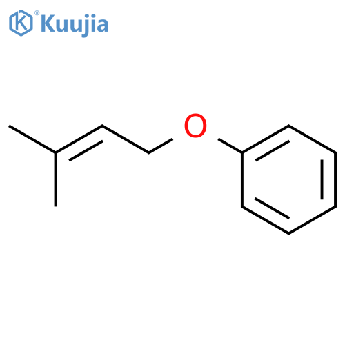 Benzene, [(3-methyl-2-butenyl)oxy]- structure