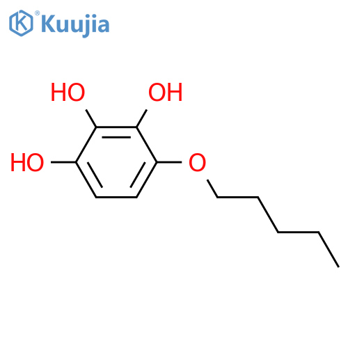 1,2,3,4-Benzenetetrol; 1-Pentyl ether structure