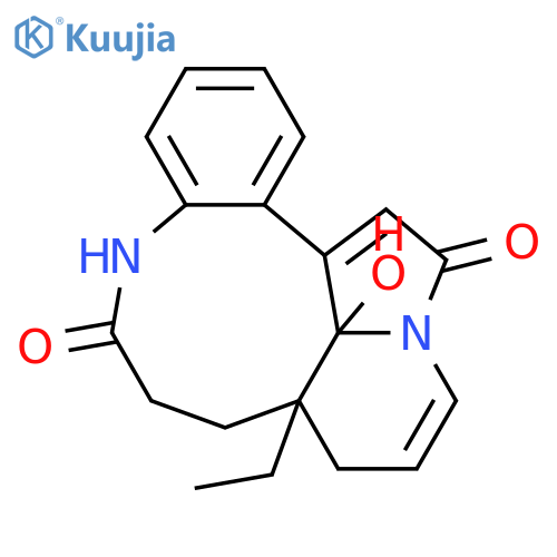 Leuconolam; 3,14-Didehydro structure