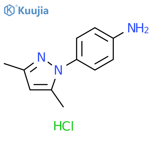 4-(3,5-Dimethyl-1H-pyrazol-1-yl)phenylamine structure