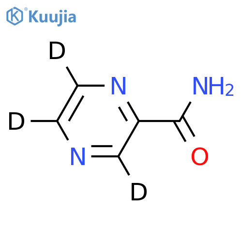 Pyrazinamide-d structure