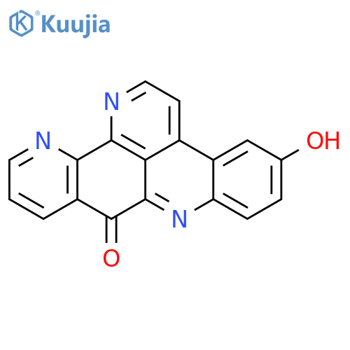 9H-Quino[4,3,2-de][1,10]phenanthrolin-9-one,5-hydroxy- structure