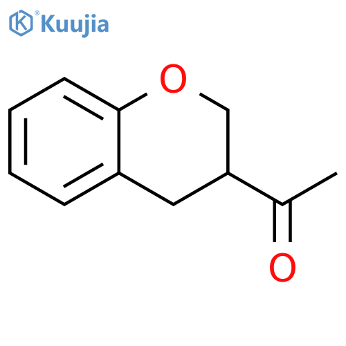 1-(3,4-dihydro-2H-1-benzopyran-3-yl)ethan-1-one structure