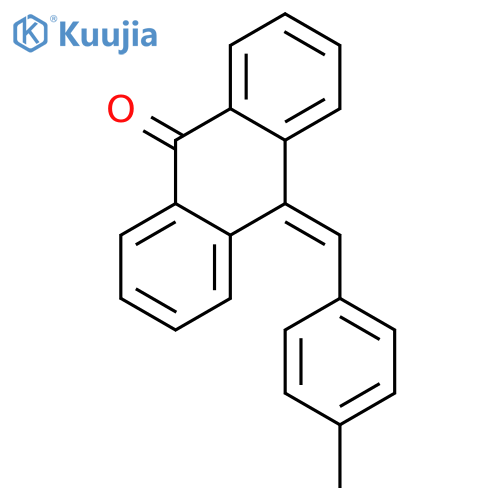 9(10H)-Anthracenone,10-[(4-methylphenyl)methylene]- structure