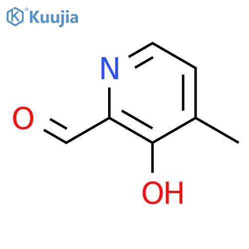3-Hydroxy-4-methylpicolinaldehyde structure