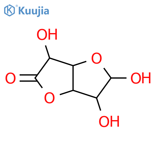 Glucurono-6,3-lactone; α-D-Furanose-form structure