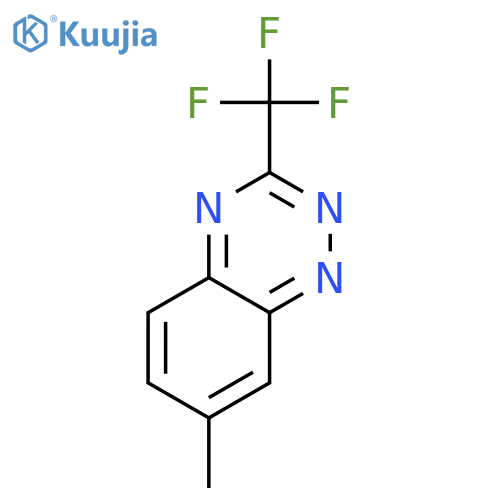 1,2,4-Benzotriazine, 7-methyl-3-(trifluoromethyl)- structure