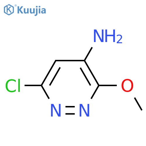 6-Chloro-3-methoxypyridazin-4-amine structure