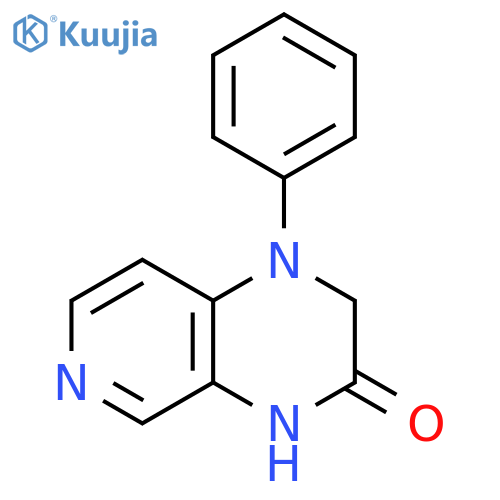 1-Phenyl-1,4-dihydro-2H-pyrido[3,4-b]pyrazin-3-one structure