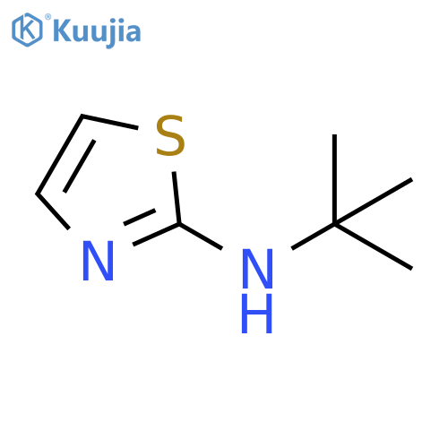 N-tert-butyl-1,3-thiazol-2-amine structure