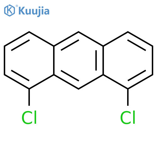 1,8-dichloroanthracene structure