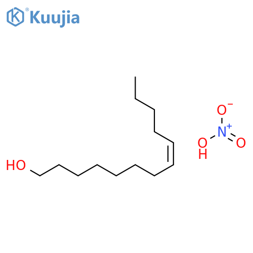 8-Tridecen-1-ol, nitrate, (Z)- structure