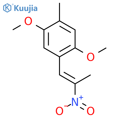2,5-Dimethoxy-4,β-dimethyl-β-nitrostyrene structure
