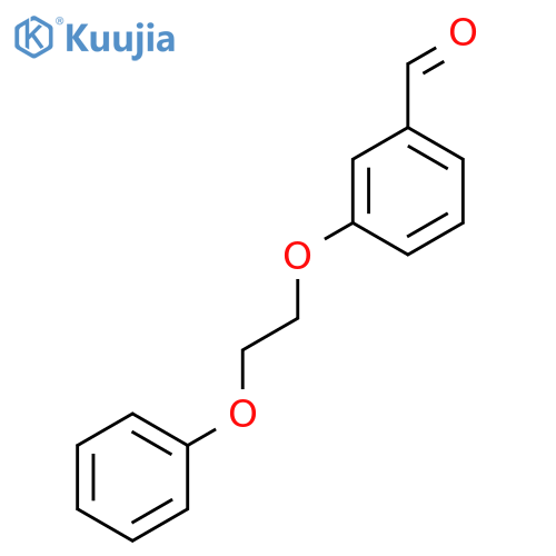 3-(2-Phenoxyethoxy)benzaldehyde structure