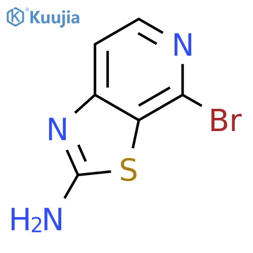 4-Bromothiazolo5,4-cpyridin-2-amine structure