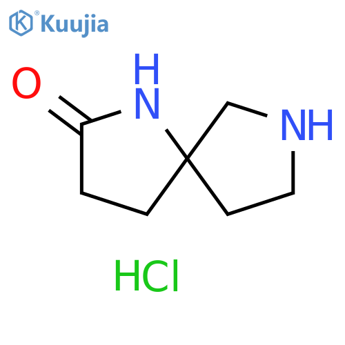 1,7-diazaspiro[4.4]nonan-2-one hydrochloride structure