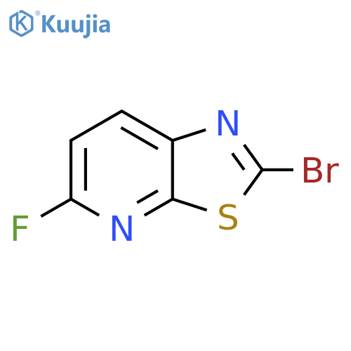 2-Bromo-5-fluorothiazolo5,4-bpyridine structure