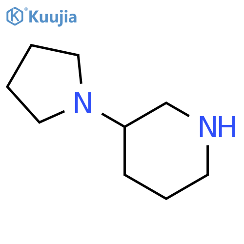 3-(1-Pyrrolidinyl)-piperidine Dihydrochloride structure