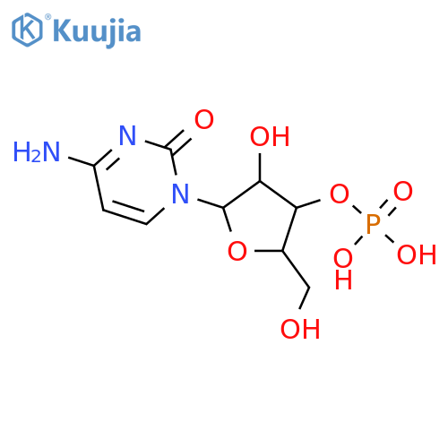 2(1H)-Pyrimidinone,4-amino-1-(3-O-phosphono-b-D-arabinofuranosyl)- structure