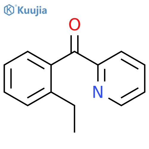 (2-ETHYLPHENYL)(PYRIDIN-2-YL)METHANONE structure