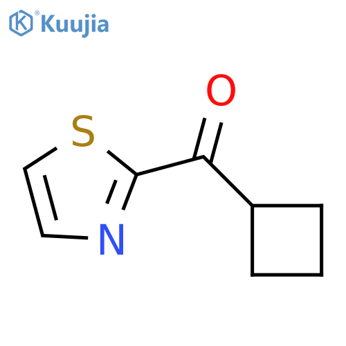 2-cyclobutanecarbonyl-1,3-thiazole structure
