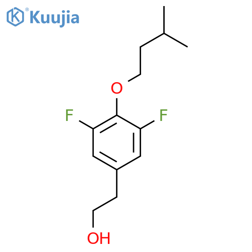 2-(3,5-Difluoro-4-(isopentyloxy)phenyl)ethanol structure